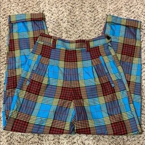 Topshop  Ankle Pants  Side Zippee  Size 2